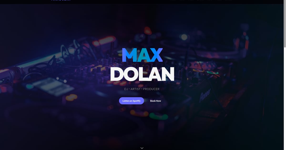 Max Dolan | DJ, Artist & Producer