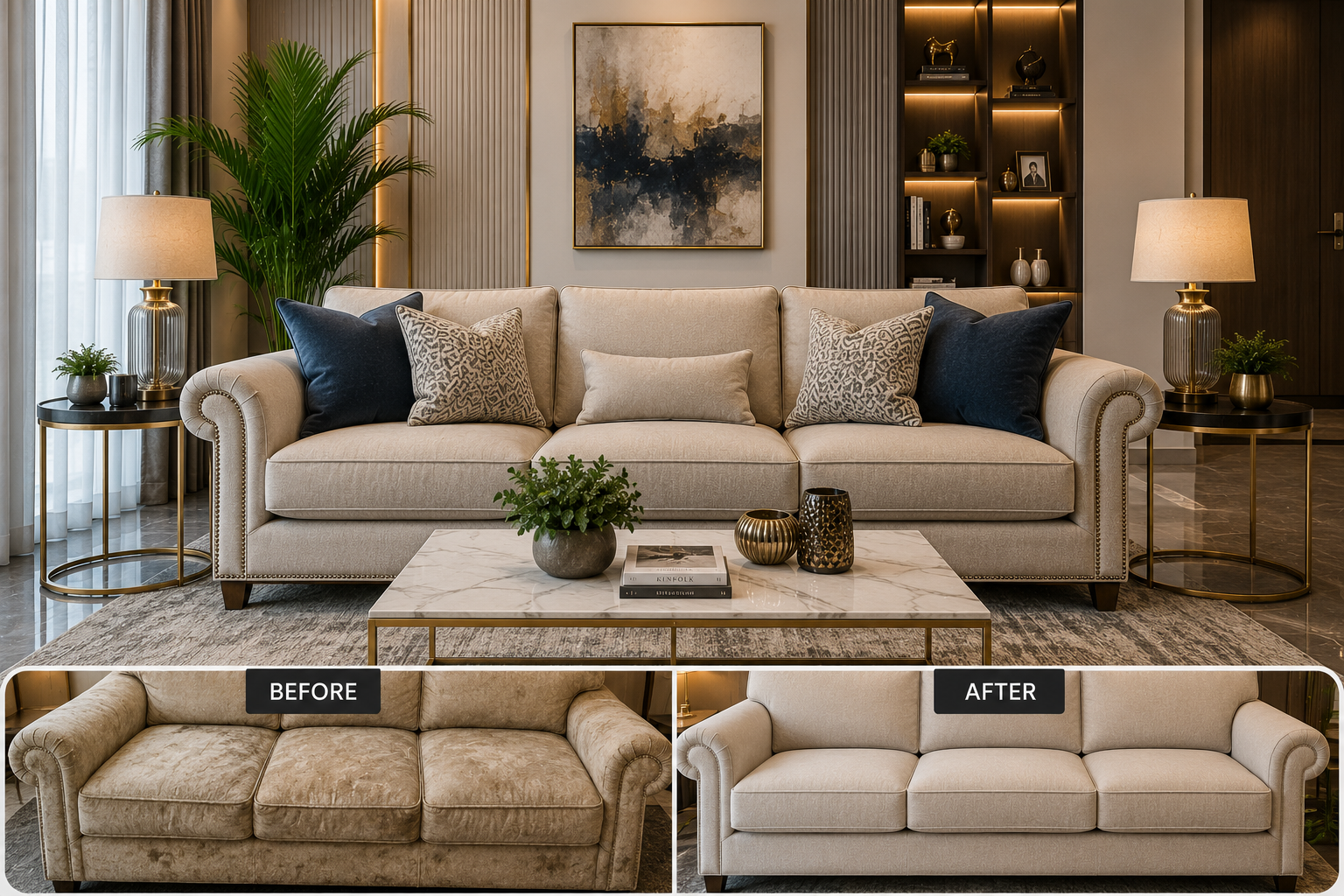 Expert sofa repair for modern furniture in Nawada West Delhi