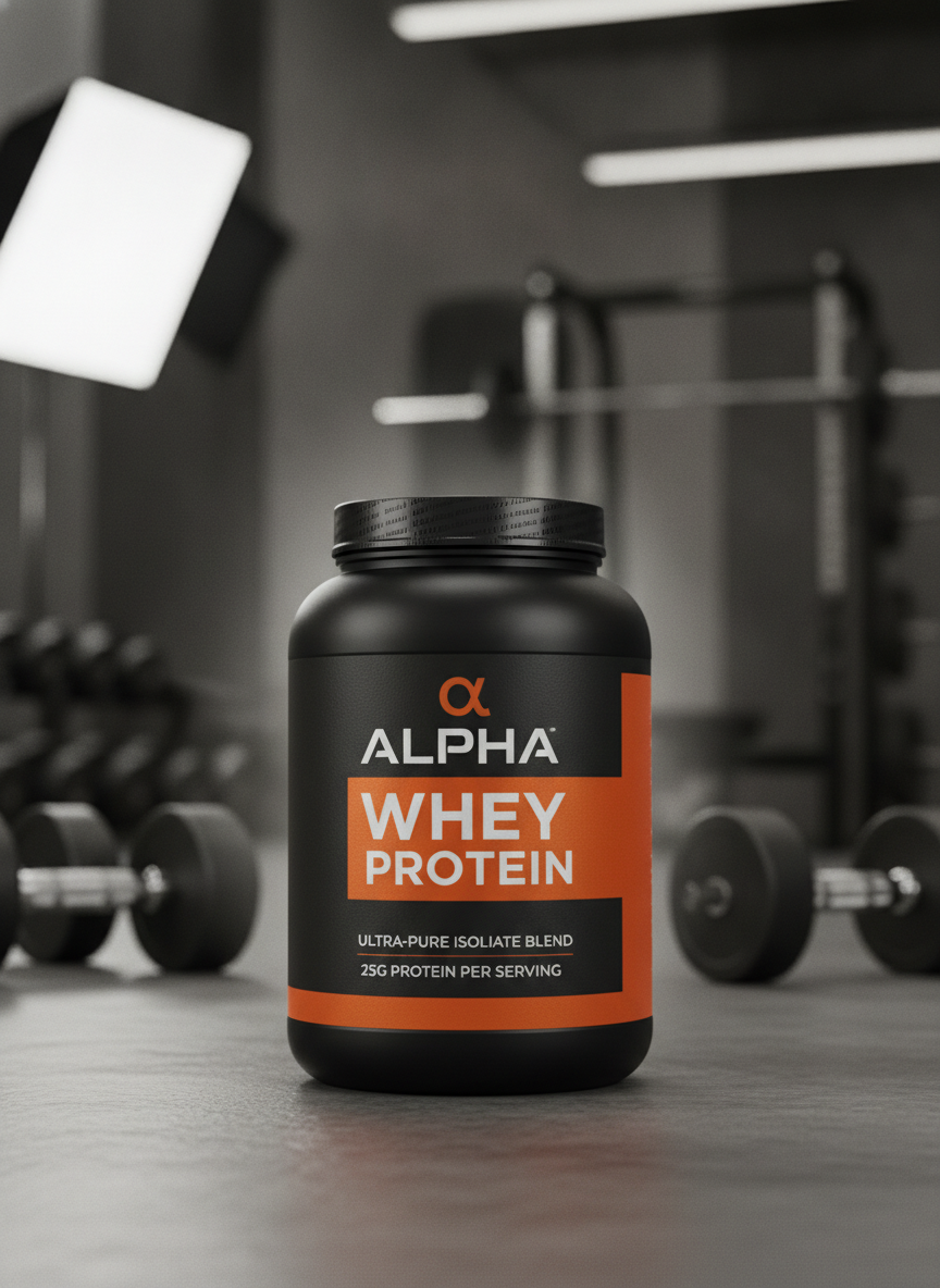 Alpha Whey Protein Suplemen Kebugaran