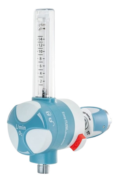 Debitmetru oxigen EasyFLOW cu Push and Lock și buton ON OFF