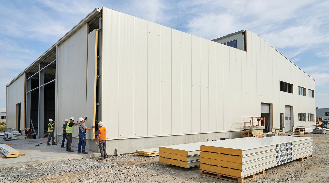 Alpha Roofing | PUF Panel & W Metal Crash Barrier Manufacturer Vadodara