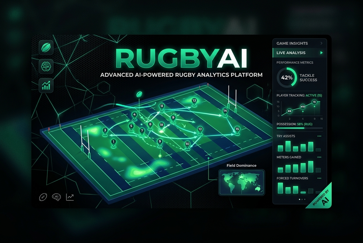 RugbyAI — AI Rugby Match Analysis, Predictions & Tactical Insights