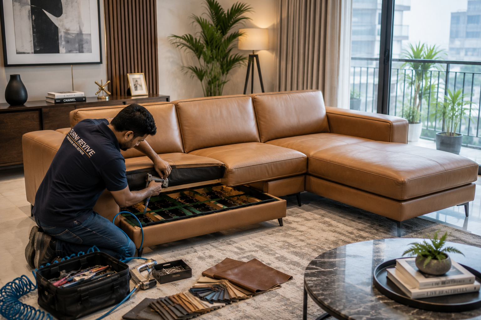 Sofa upholstery service in Sector 86