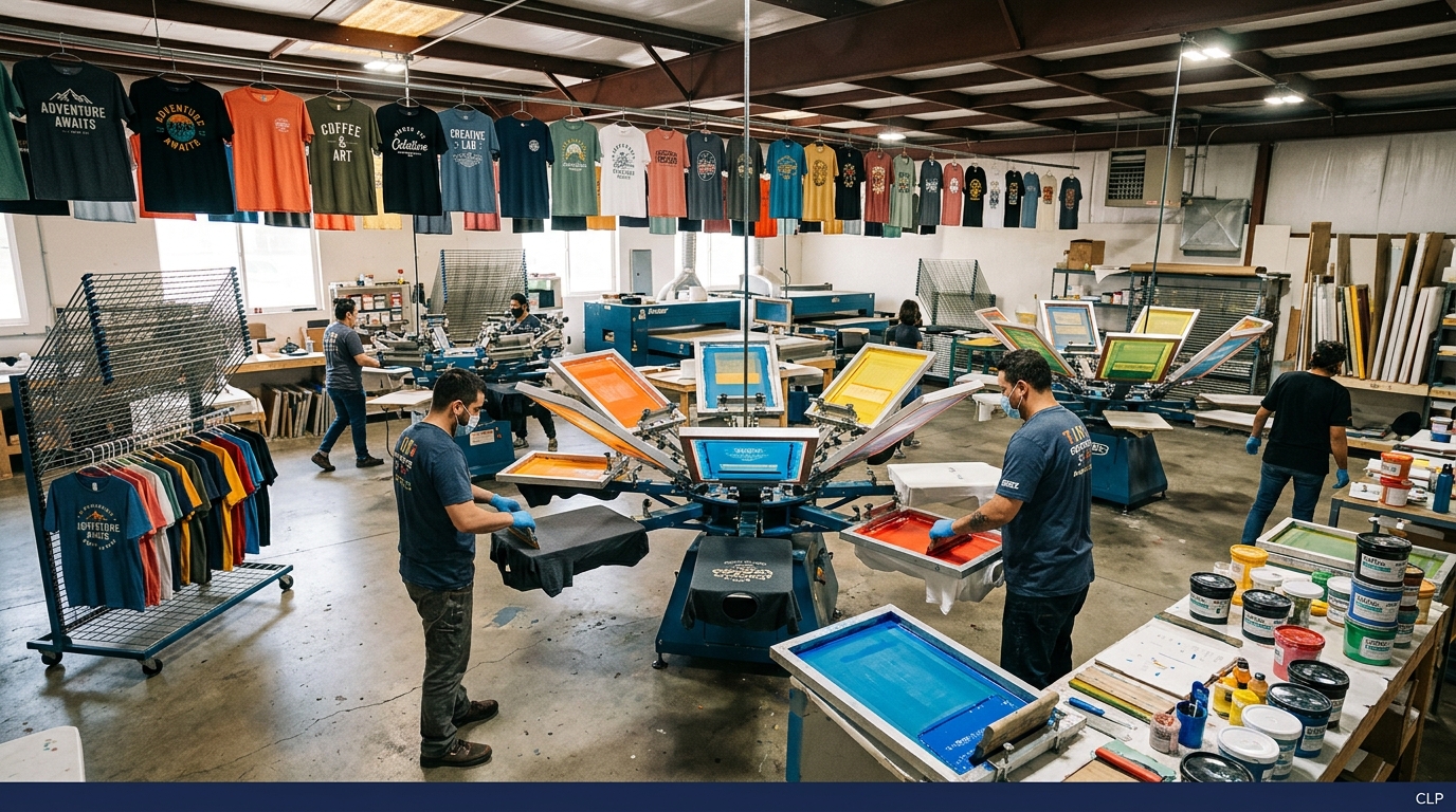 Custom Apparel & Screen Printing | Hampton Roads VA | CLP