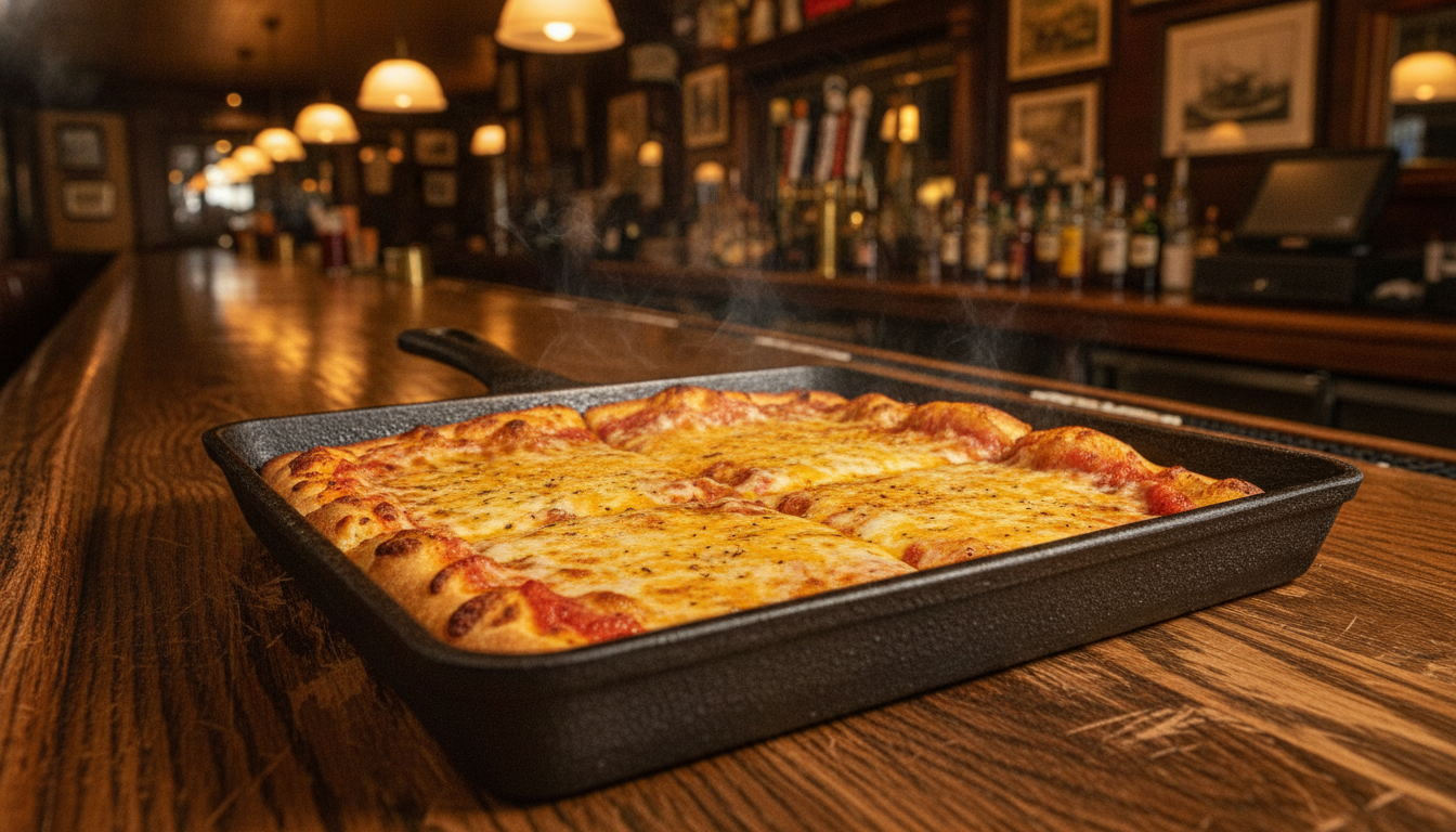 South Shore Bar Pizza khas Massachusetts - ulasan oleh Kerry Byrne