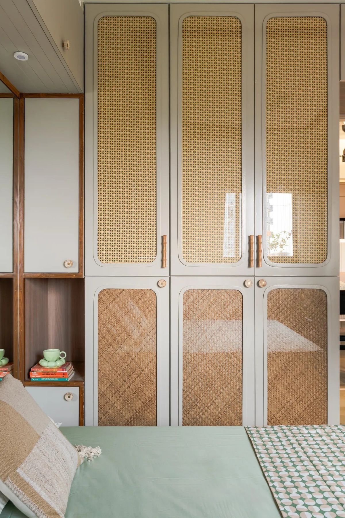 Rattan Shutters Wardrobe