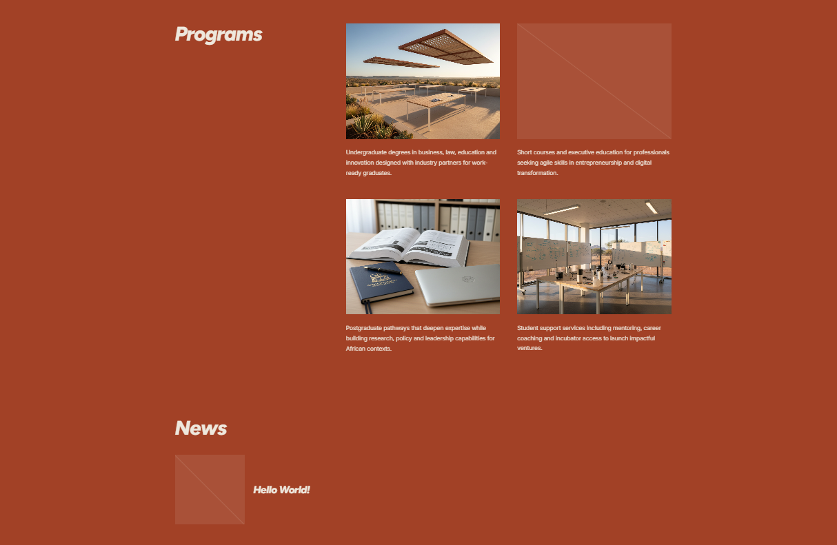 AUE innovation center