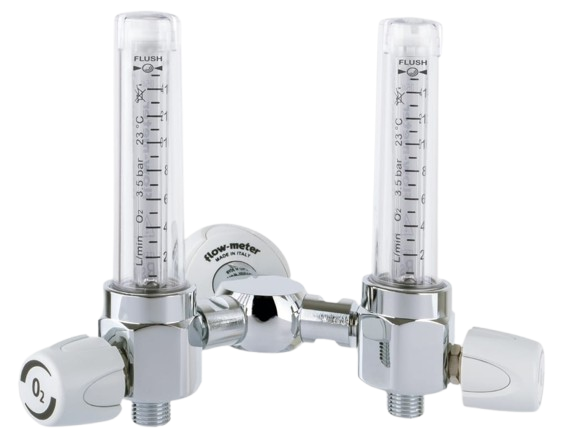 Debitmetru oxigen Flowmeter RS și RS Twin cu tub flotant