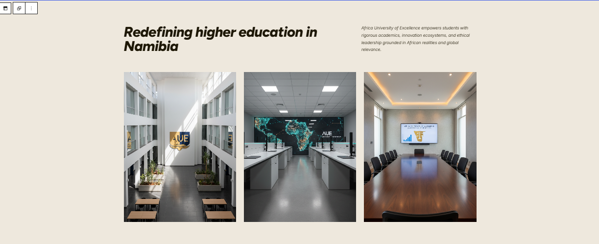 AUE campus facility