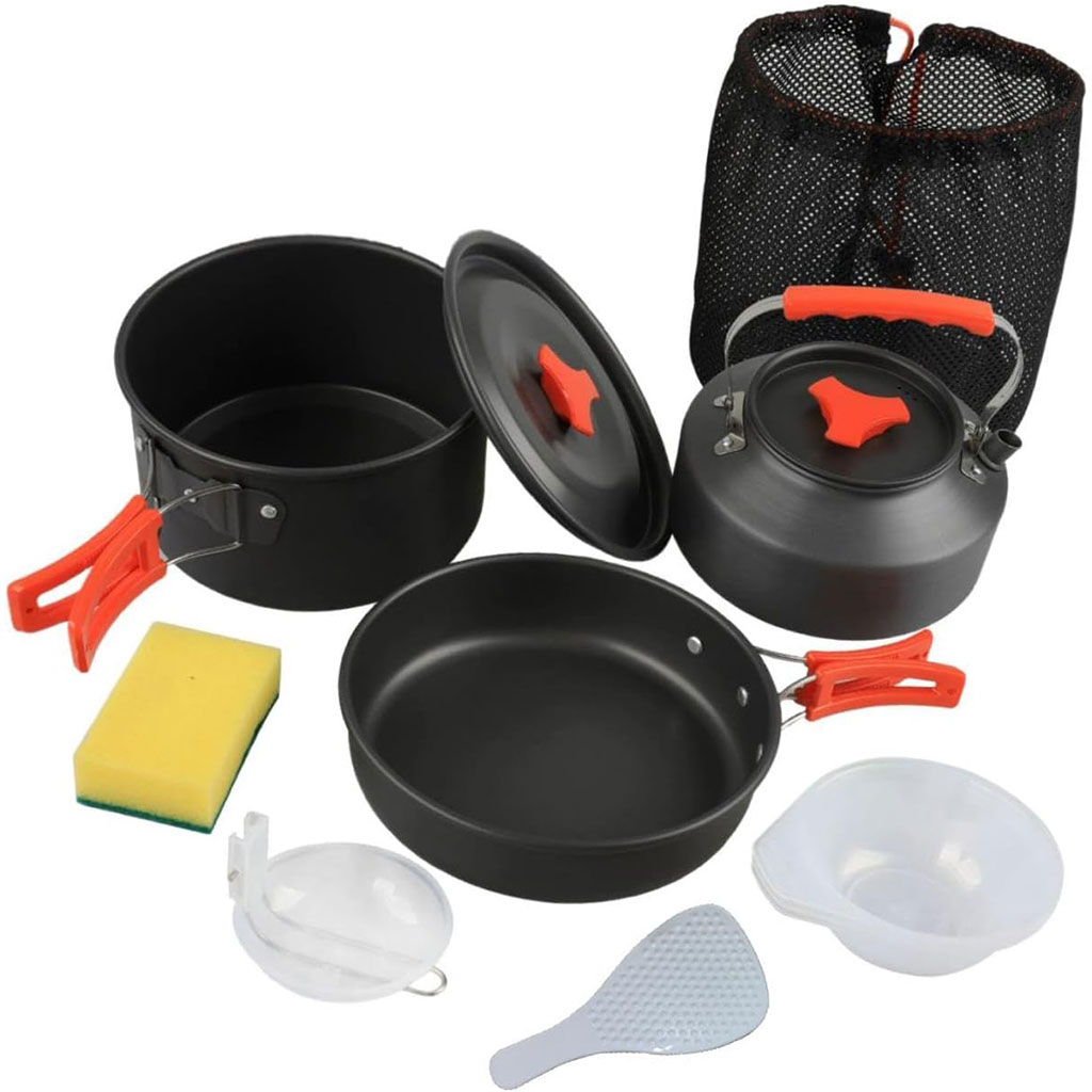 Cookware set contents