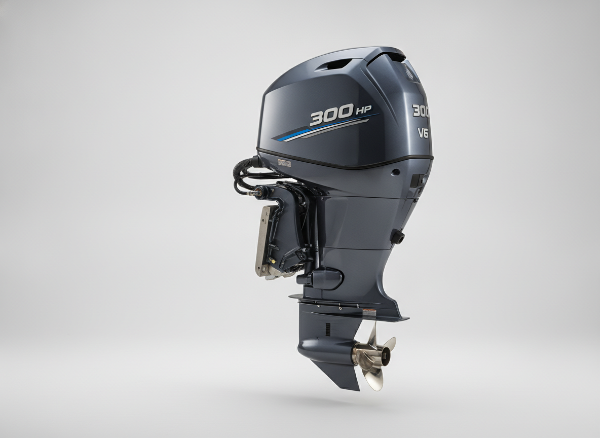Mesin tempel Yamaha V6 offshore 300 PK
