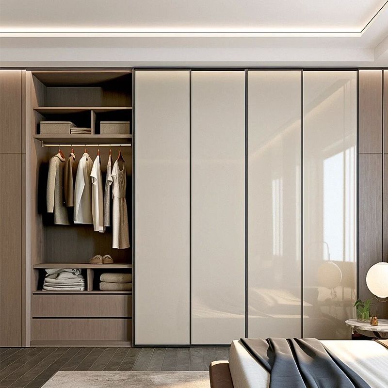 PU Shutters Wardrobe