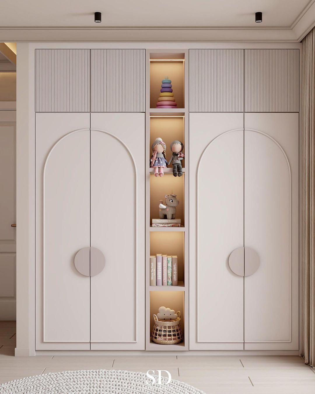 PU Shutters Wardrobe