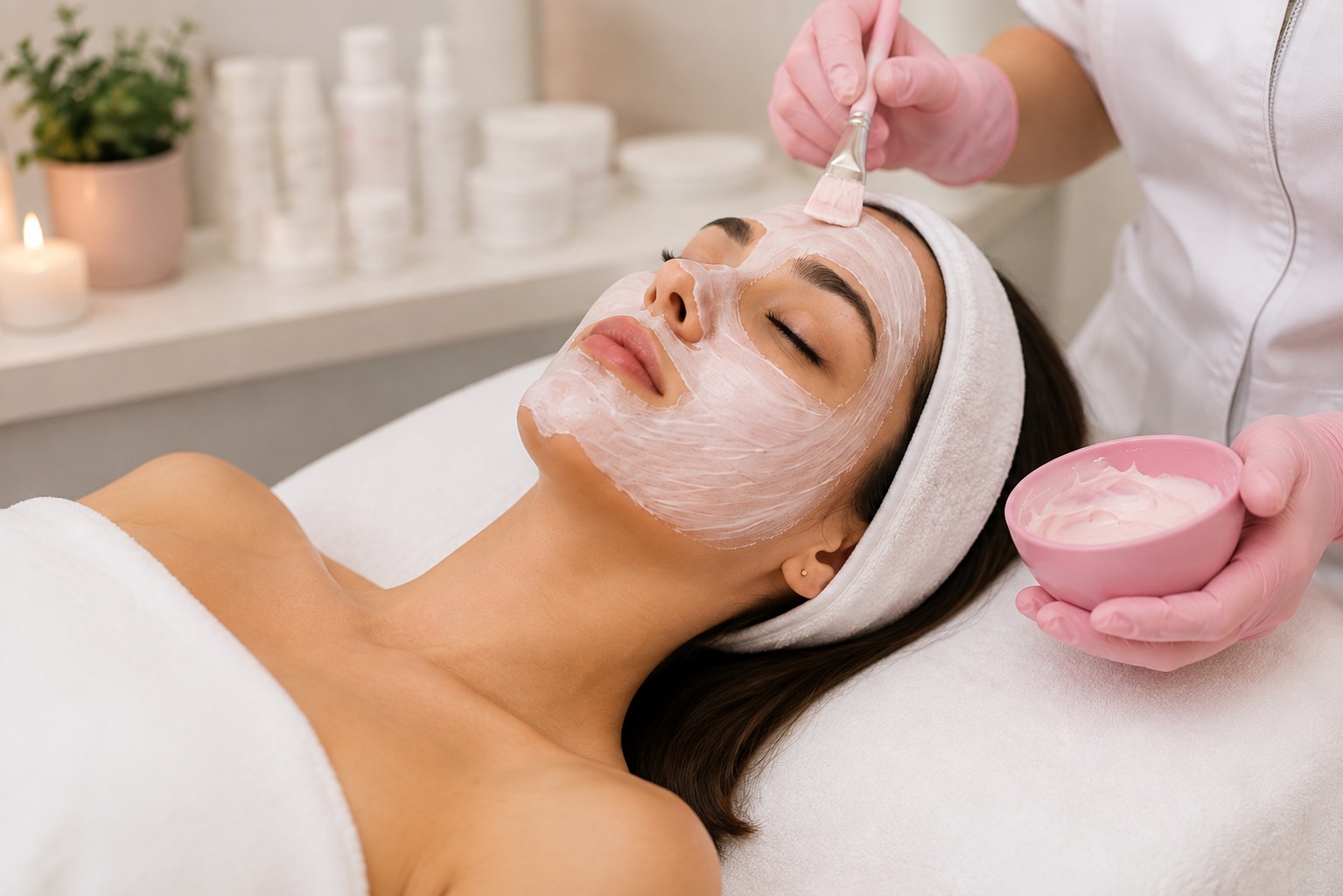 Deep facial cleaning