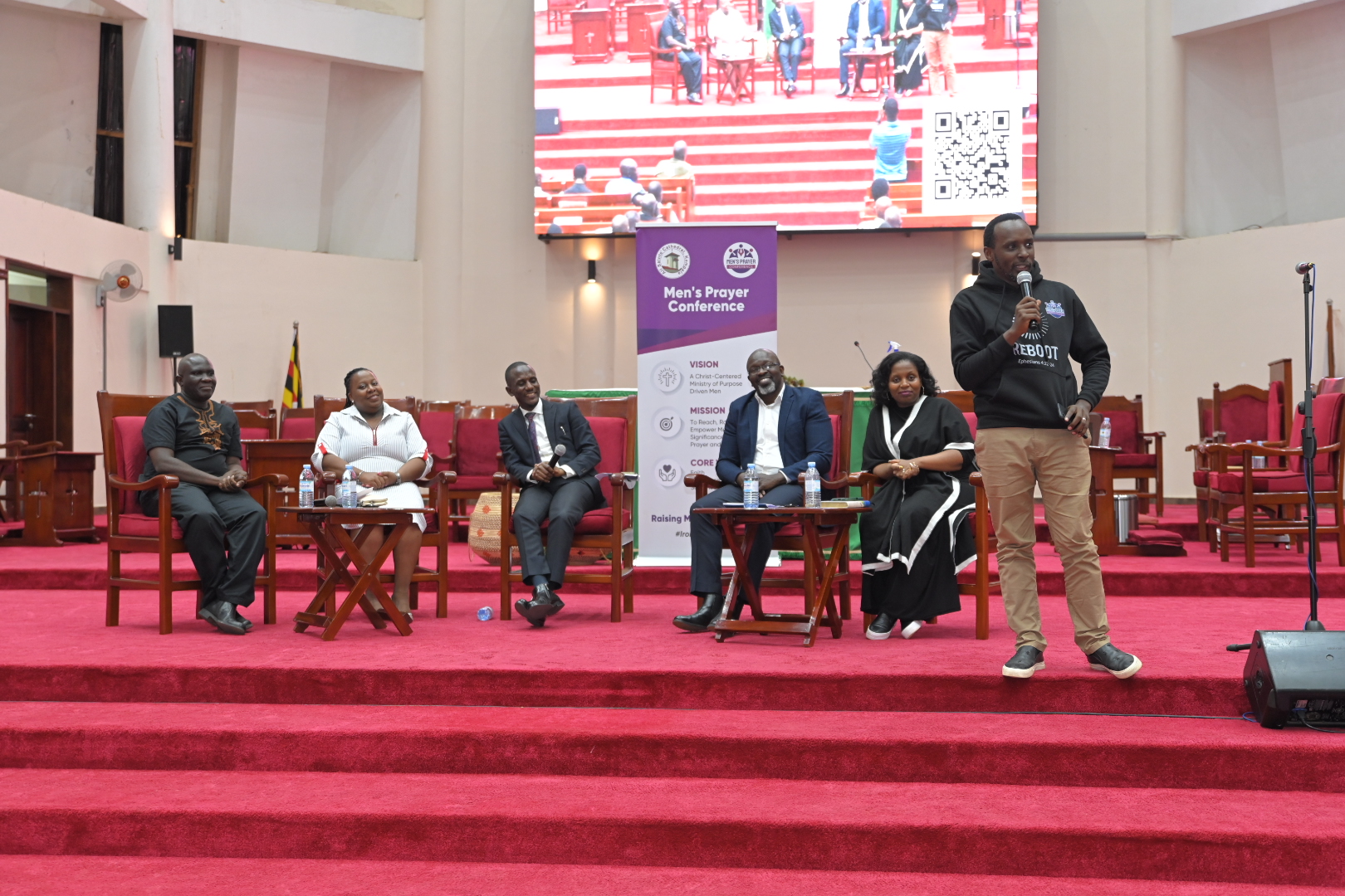 Bishop Orombi Urges Men to Be Courageous