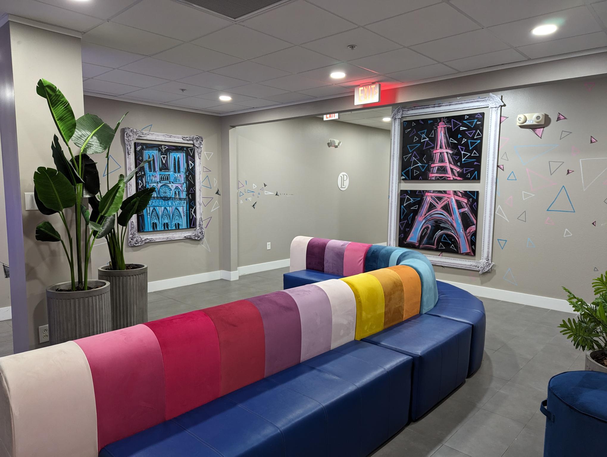 Anahiz Aesthetics MedSpa treatment room and lobby in Clermont, FL