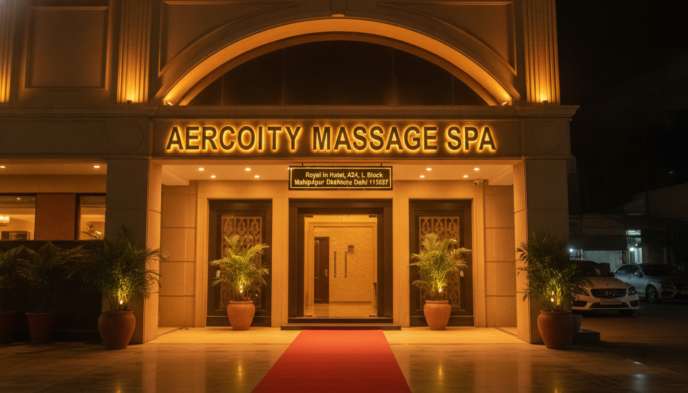 Aerocity Massage Spa Hotel Exterior