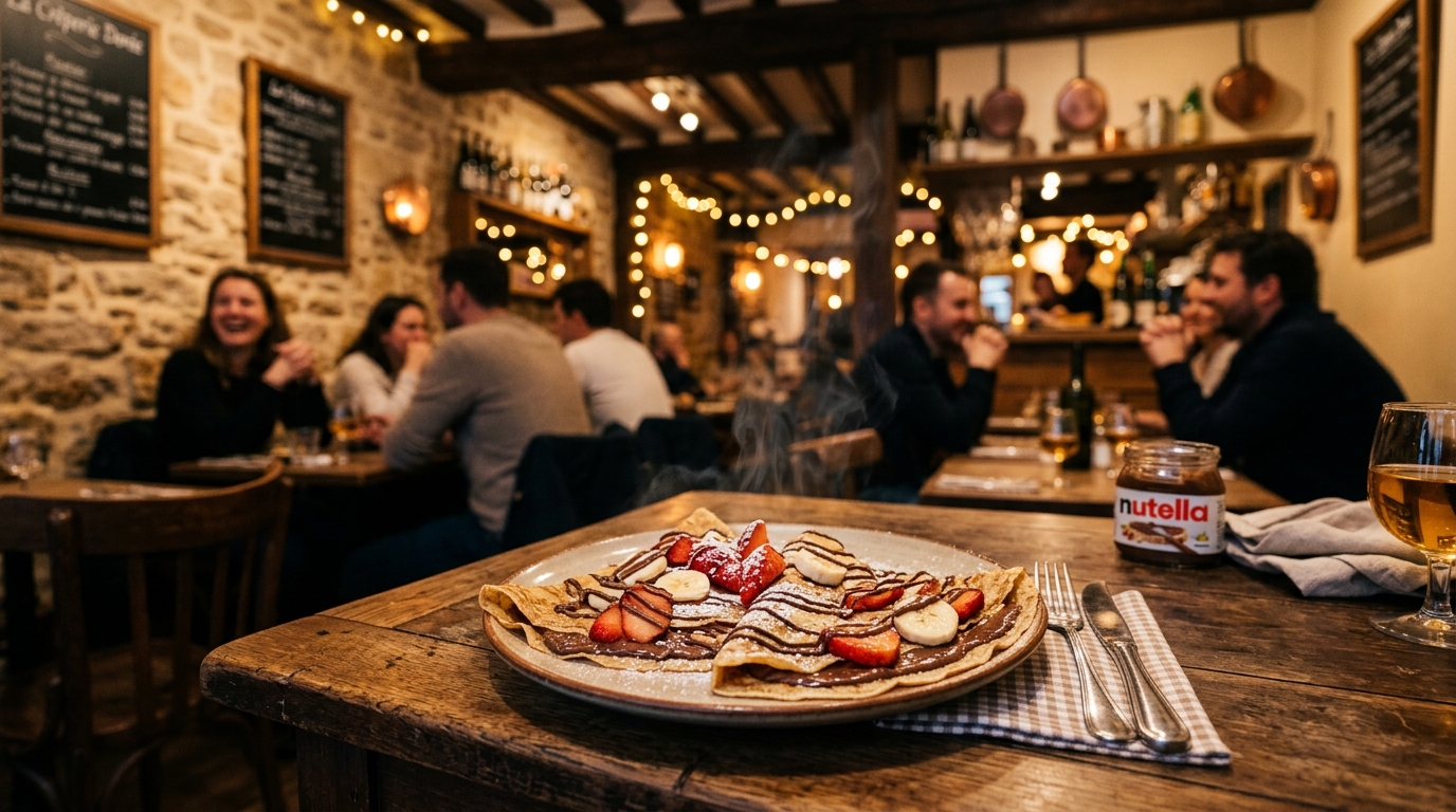 Crepes artesanais Criscrep