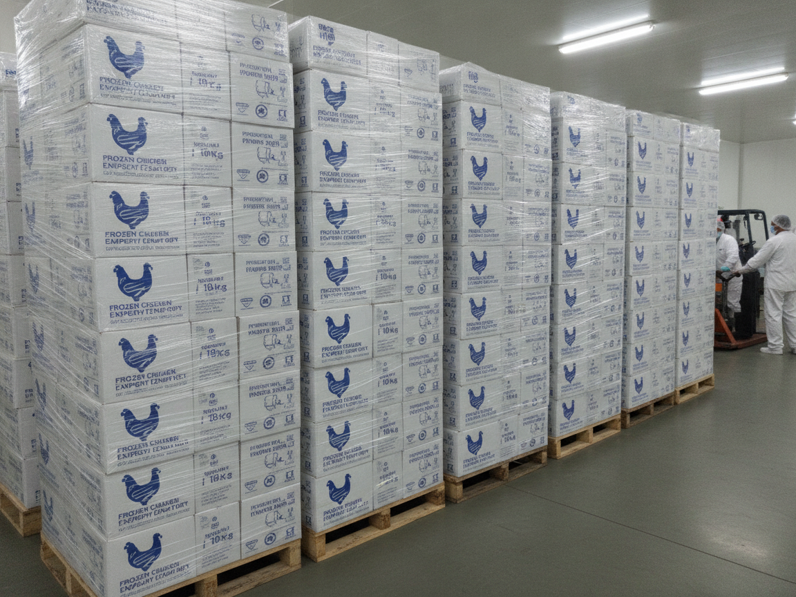 Packed 10kg carton