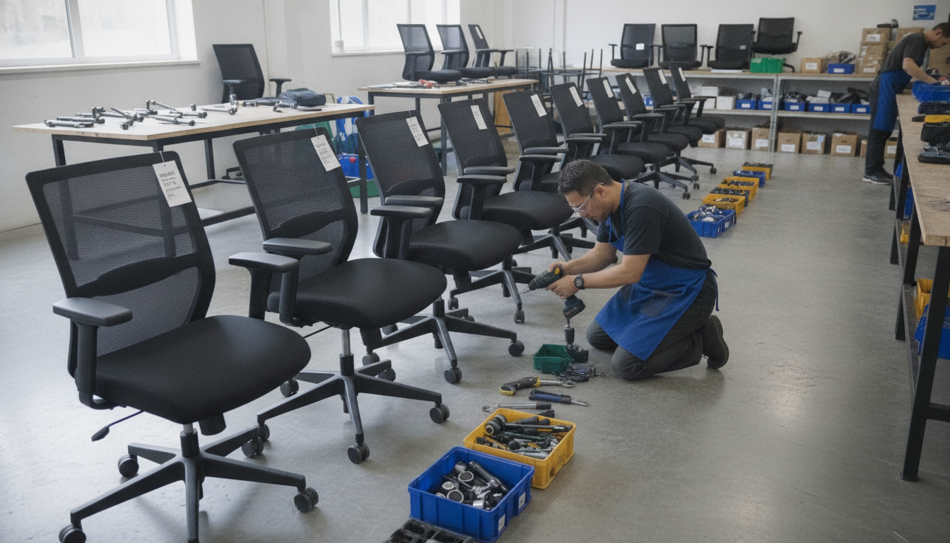 Office chair repair service in IMT Manesar — on-site corporate chair repair