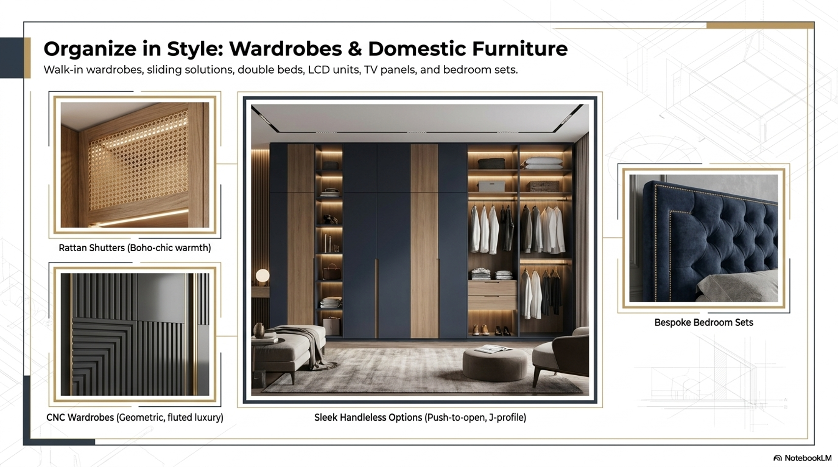Organize in Style: Wardrobes & Domestic Furniture