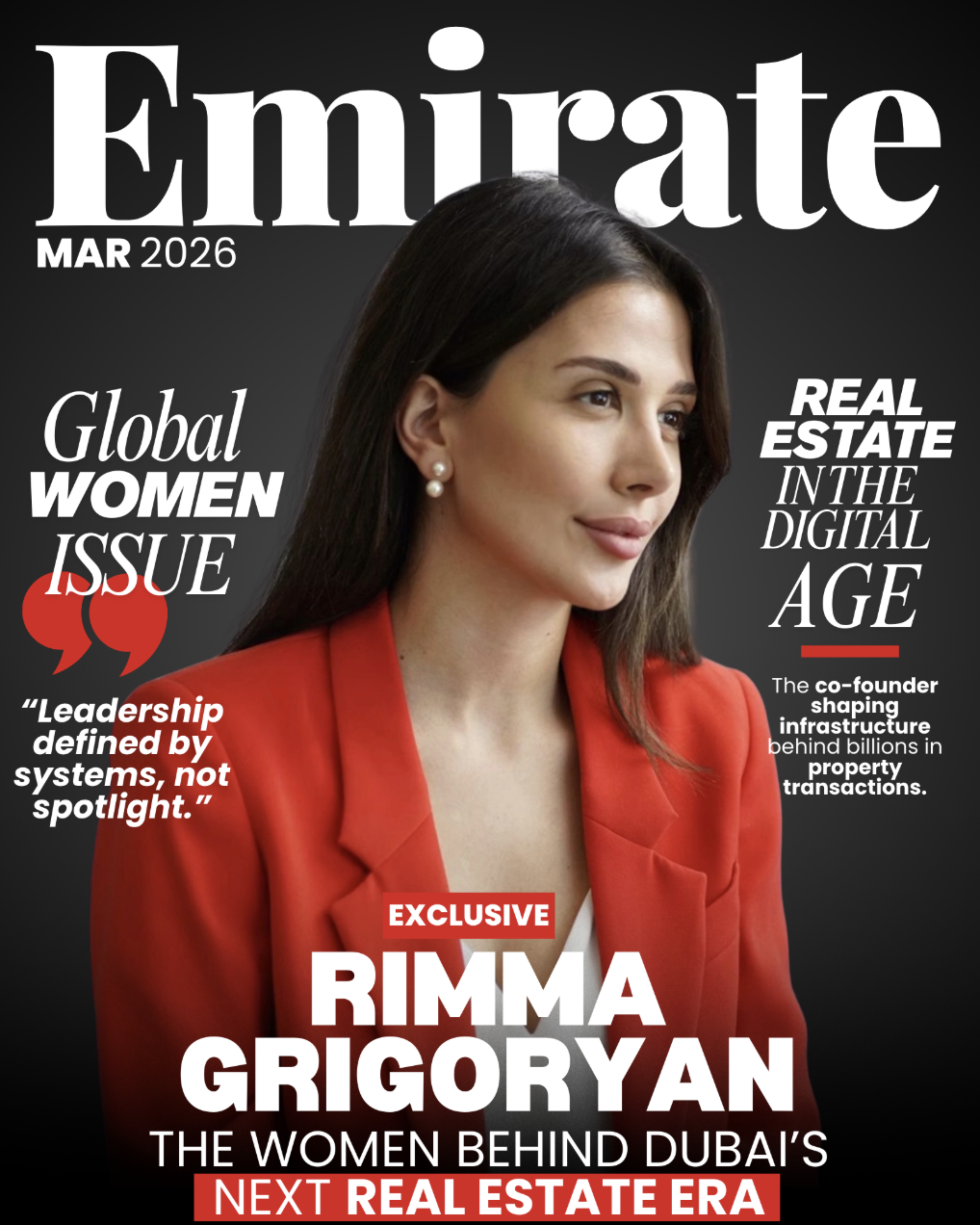 Rimma Grigoryan - Emirate Business Cover