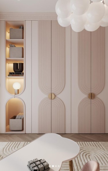 PU Shutters Wardrobe